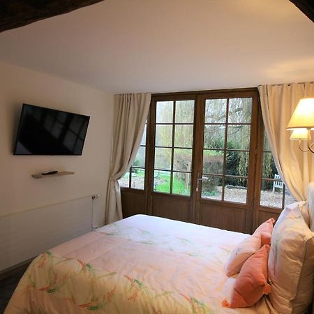 Maison Normande De Caractere A Colombages Saint-Hymer Екстериор снимка