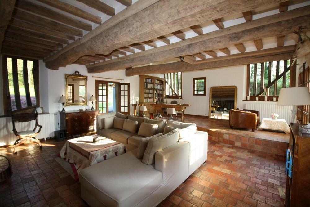 Maison Normande De Caractere A Colombages Saint-Hymer Екстериор снимка