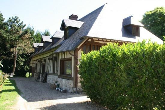 Maison Normande De Caractere A Colombages Saint-Hymer Екстериор снимка