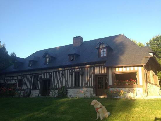 Maison Normande De Caractere A Colombages Saint-Hymer Екстериор снимка